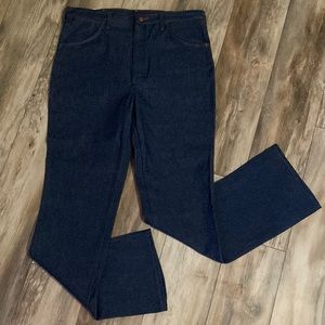 Wrangler Men’s NWT Bootcut Dark Wash Jeans 38x36 935 Slim Fit